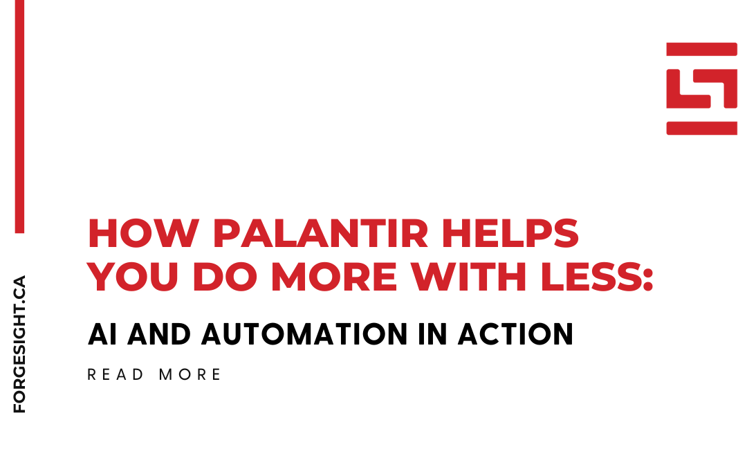 How Palantir Helps You Do More With Less: AI and Automation in Action